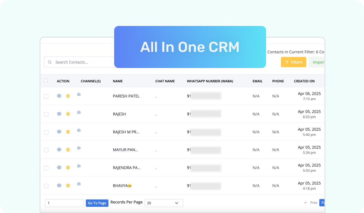 All In One CRM Yeti