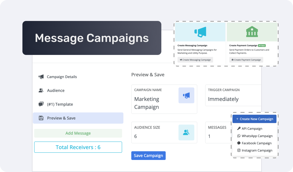 Bulk Message Campaigns Yeti