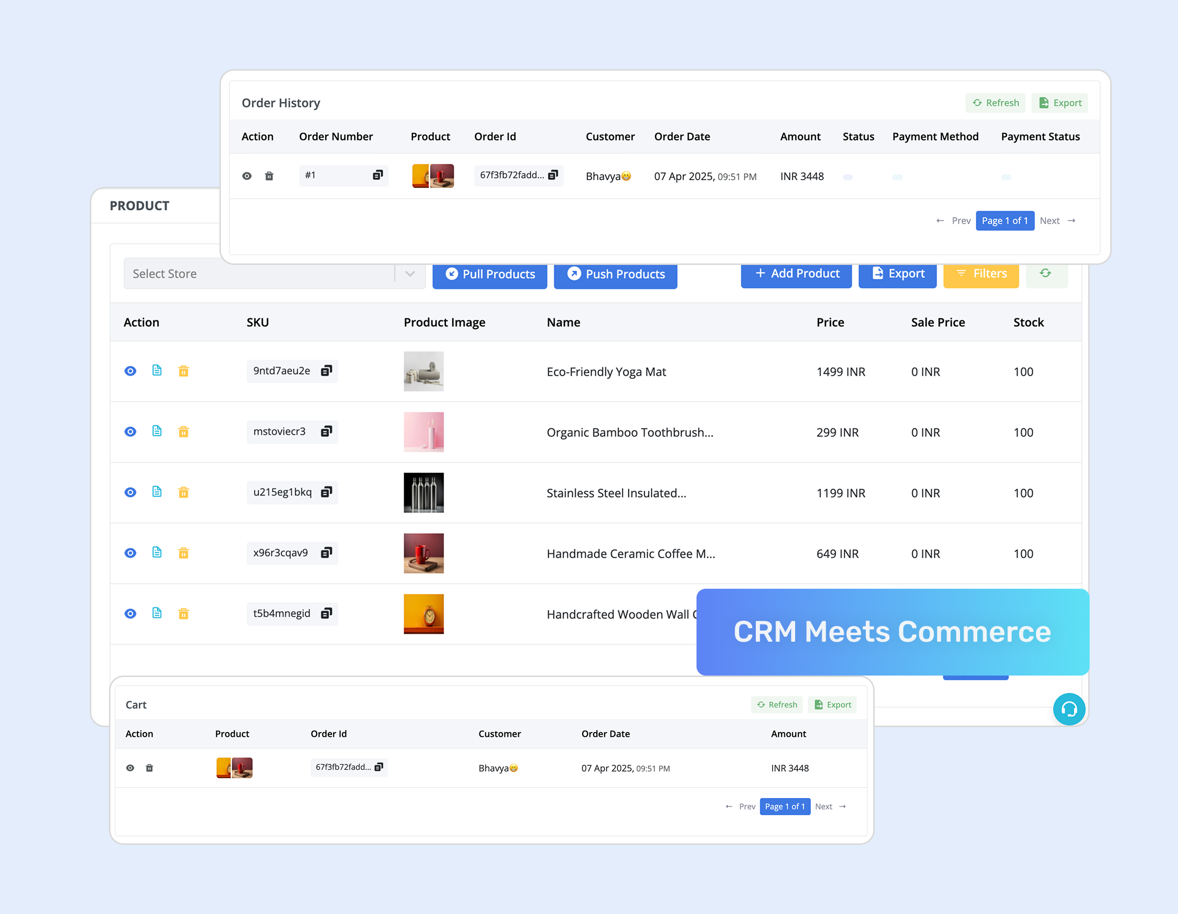 CRM Meets Commerce